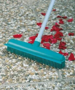 Leifheit Classic Suprabezem - Rubberen Bezem Met Telescoopsteel - 80-140 Cm Steellengte - 35 Cm Veegbreedte -Tuingereedschap Winkel 1006x1200