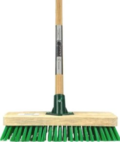 Synx Tools Tegelborstel - Bezem Met Steel 150cm Mosbezem - Schrobbezem - Mos - Onkruidborstel - Harde Borstel- Bezems -Tuingereedschap Winkel 1012x1200 3