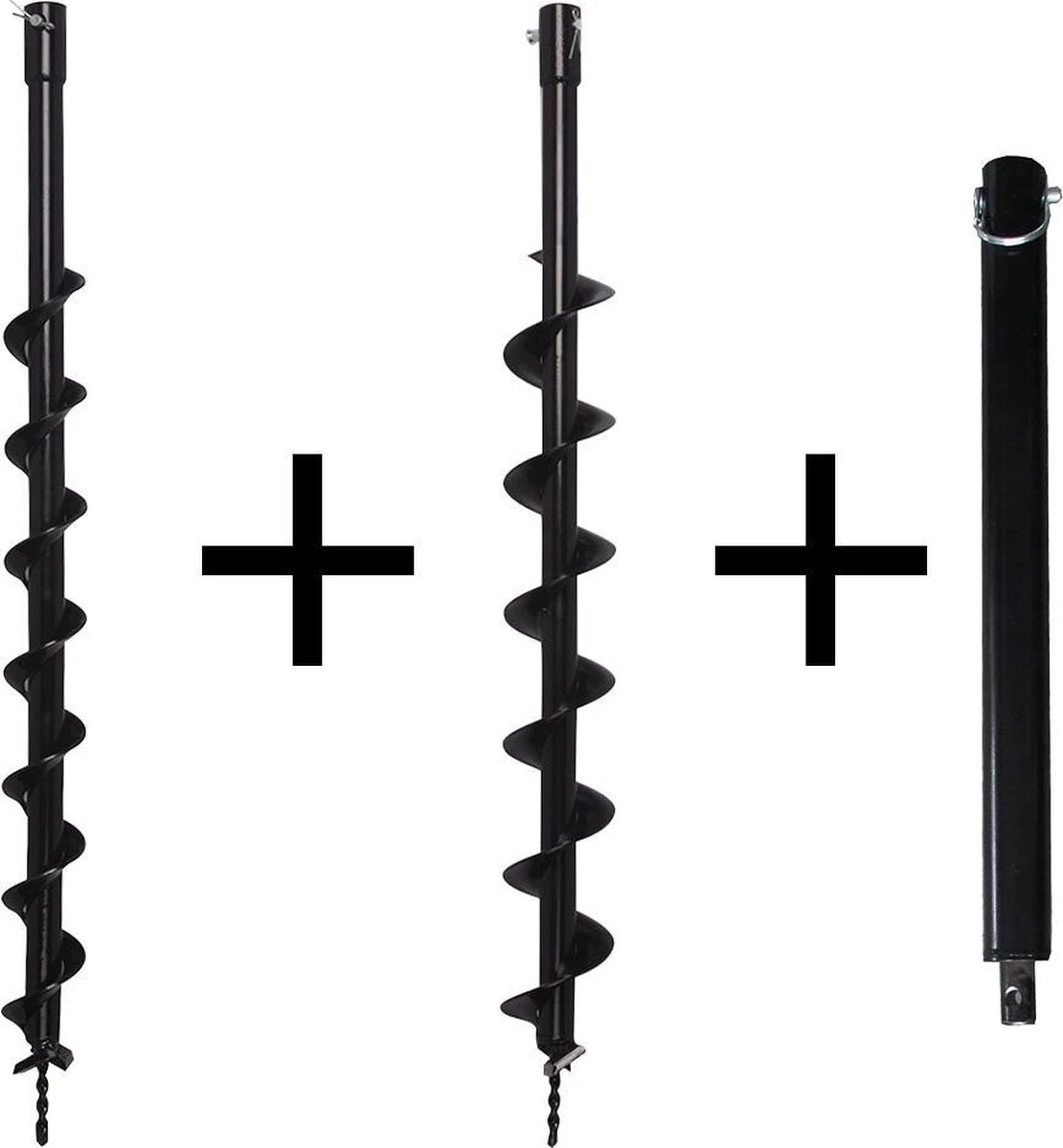 Kibani Grondboor 52cc Benzine + Grondboren Set 60 Mm + 80 Mm + 100 Mm + 150 Mm + 2 Verlengstukken - Palenboor - Grondboor Machine 8 Kibani Grondboor 52cc Benzine + Grondboren Set 60 Mm + 80 Mm + 100 Mm + 150 Mm + 2 Verlengstukken - Palenboor - Grondboor Machine - Afbeelding 8