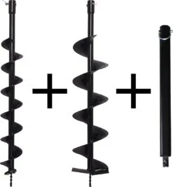 Kibani Grondboor 52cc Benzine + Grondboren Set 60 Mm + 80 Mm + 100 Mm + 150 Mm + 2 Verlengstukken - Palenboor - Grondboor Machine 17 Kibani Grondboor 52cc Benzine + Grondboren Set 60 Mm + 80 Mm + 100 Mm + 150 Mm + 2 Verlengstukken - Palenboor - Grondboor Machine -Tuingereedschap Winkel 1111x1200