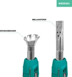 VONROC Elektrische Onkruidbrander - 2000W - Incl. Barbecue Mondstuk -Tuingereedschap Winkel 1129x1200 2