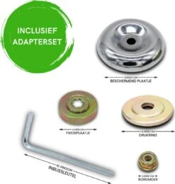 Merkloos SlimShop Onkruidborstel - Bosmaaier Grastrimmer - Onkruid - Onkruidkrabber - Voegenborstel - Onkruidverwijderaar - Max 10.000 Toerental P/m - 20CM -Tuingereedschap Winkel 1141x1200 2