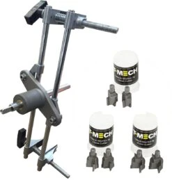 T-Mech Slotkast Frees – Freesmal Deurslot - Inclusief 6 Hardmetalen Frezen - 43 Cm H X 20 Cm B X 15 Cm D - Nauwkeurige Frees In 5 Minuten -Tuingereedschap Winkel 1143x1200 2