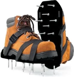 Merkloos Gazonbeluchtingssandalen Premium - Gazonbeluchter - Beluchter - Gazonverluchter - Gazonpriksandalen - Verticuteerroller - Graszaad - Gazonmest - Kerstcadeau - Voor Mannen - Voor Vrouwen - Cadeautjes- Vaderdag Cadeau- Geschenk- Cadeautjes