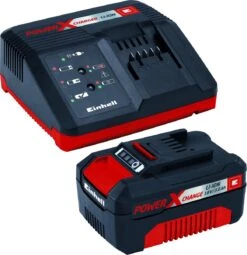 Einhell Accu Kettingzaag GE-LC 18 Li Kit (1x3,0Ah) Power X-Change (Li-Ion - 18 V - 25 Cm Zwaardlengte - 23 Cm Snijlengte - Terugslagbescherming - Kettingvangbout - Incl. 3,0 Ah Accu En Lader) -Tuingereedschap Winkel 1164x1200