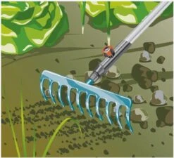 GARDENA - Combisystem - Hark 9 GARDENA - Combisystem - Hark -Tuingereedschap Winkel 1200x1092 1