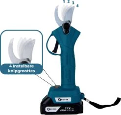 NovarGarden® Elektrische Snoeischaar NG1 - 2x Accu - Elektrisch - Takkenschaar - Op Batterij - 28mm -Tuingereedschap Winkel 1200x1136 2