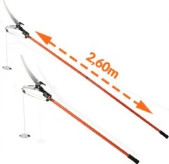 Gardebruk Takkenzaag Telescopisch - 2in1 Zaag & Snoeischaar - Oranje -Tuingereedschap Winkel 1200x1160