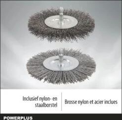 Powerplus POWXG6650 Onkruidkrabber - 110mm - 400w - Molecule -Tuingereedschap Winkel 1200x1179 17