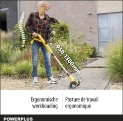 Powerplus POWXG6650 Onkruidkrabber - 110mm - 400w - Molecule -Tuingereedschap Winkel 1200x1179 19