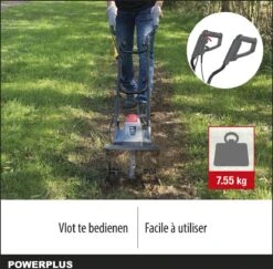 Powerplus POWEG7010 Tuinfrees - 1050W - Werkbreedte 320mm - Werkdiepte Max. 220mm - Incl. 4 Messen 11 Powerplus POWEG7010 Tuinfrees - 1050W - Werkbreedte 320mm - Werkdiepte Max. 220mm - Incl. 4 Messen -Tuingereedschap Winkel 1200x1180 1