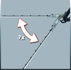Einhell Telescoop Heggenschaar GC-HH 9048 (900 W - Snijkop Kantelbaar - Metalen Tandwielaandrijving - Telescopische Geleidesteel 50 Cm Verlengbaar - Extra Verstelbare Handgreep - Inclusief Draagriem) -Tuingereedschap Winkel 1200x1184 5
