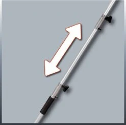 Einhell Telescoop Heggenschaar GC-HH 9048 (900 W - Snijkop Kantelbaar - Metalen Tandwielaandrijving - Telescopische Geleidesteel 50 Cm Verlengbaar - Extra Verstelbare Handgreep - Inclusief Draagriem) -Tuingereedschap Winkel 1200x1184 8