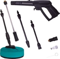 VONROC PRO Hogedrukreiniger V25-2 – 2500W – 195 Bar – 468 L/h – Duurzame Inductiemotor – Incl. 8m Slang, Slanghaspel, Terrasreiniger, Reinigingstank En Meer -Tuingereedschap Winkel 1200x1185 2