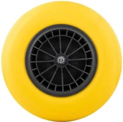GARDENGEAR Kruiwagenwiel 4.00-8 Pu Plastic Geel -Tuingereedschap Winkel 1200x1189 2