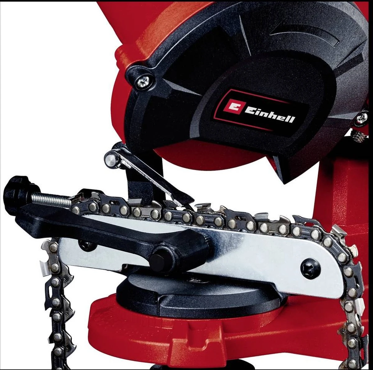 Einhell Kettingslijper GC-CS 85 E (85 W - 5500 /min - Slijphoekverstelling W. Schaal - Kettingspanner - Dieptebegrenzer Incl. Slijpschijf) 2 Einhell Kettingslijper GC-CS 85 E (85 W - 5500 /min - Slijphoekverstelling W. Schaal - Kettingspanner - Dieptebegrenzer Incl. Slijpschijf) - Afbeelding 2