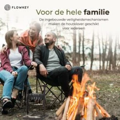 Flowkey® Houtklover XL - Houtsplijter Bijl - Houtkliever Kloofwig Gietijzer - Voor Hout & Aanmaakhout - Inclusief Gratis Hamer -Tuingereedschap Winkel 1200x1193 3
