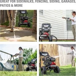 Powertech Professionele Hogedrukreiniger Op Benzine - 6.5 PK - 3600 PSI - 220 Bar - Hogedrukreiniger Auto - Terrasreiniger - Oppervlaktereiniger - Autoreiniger - Zwembadreiniger - 5 Snelkoppelstukken- Zwart / Rood -Tuingereedschap Winkel 1200x1195 10