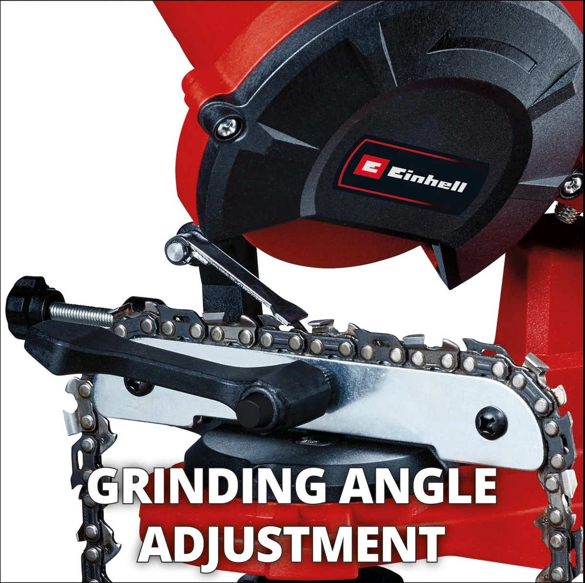 Einhell Kettingslijper GC-CS 85 E (85 W - 5500 /min - Slijphoekverstelling W. Schaal - Kettingspanner - Dieptebegrenzer Incl. Slijpschijf) 4 Einhell Kettingslijper GC-CS 85 E (85 W - 5500 /min - Slijphoekverstelling W. Schaal - Kettingspanner - Dieptebegrenzer Incl. Slijpschijf) - Afbeelding 4