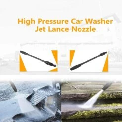 Merkloos 140 Bar Hogedrukspuitlans - Hogedrukreiniger Kärcher-opzetstuk - Verstelbare Sproeikop Voor Karcher Hogedrukreiniger - Accessoire Voor Karcher K1 K2 K3 K4 K5 K6 K7 -Tuingereedschap Winkel 1200x1198 15