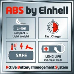Einhell Accu Bladblazer GE-CL 18 Li E Kit (1x2,0Ah) Power X-Change (Li-Ion - 18 V - 12000 Min-1 - 210 Km/h Blaasluchtstroom - Incl. 2,0 Ah Accu En Lader) -Tuingereedschap Winkel 1200x1199 14