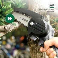 Mardin Mini Kettingzaag - Snoeizaag - Kettingzaag - Kettingzaag Electrisch Met 2 Accu - Inclusief Koffer - 1 Extra Accu - Grijs -Tuingereedschap Winkel 1200x1200 13