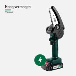 Mardin Mini Kettingzaag - Snoeizaag - Kettingzaag - Kettingzaag Electrisch Met 2 Accu - Inclusief Koffer - 1 Extra Accu - Groen -Tuingereedschap Winkel 1200x1200 130