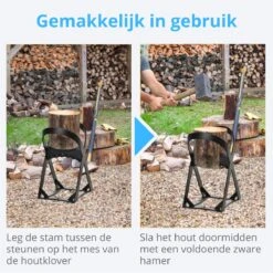 Zenzee - Houtklover - Houtsplijter - Houtkliever - Staal -Tuingereedschap Winkel 1200x1200 161