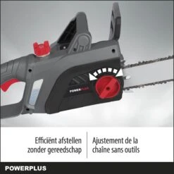 Powerplus POWEG10110 Elektrische Kettingzaag - 2200W - Zwaardlengte 400mm - Automatische Kettingsmering - Incl. 1x Ketting En 1x Zwaard -Tuingereedschap Winkel 1200x1200 174