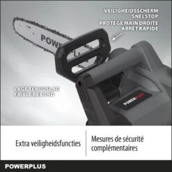 Powerplus POWEG10110 Elektrische Kettingzaag - 2200W - Zwaardlengte 400mm - Automatische Kettingsmering - Incl. 1x Ketting En 1x Zwaard -Tuingereedschap Winkel 1200x1200 175