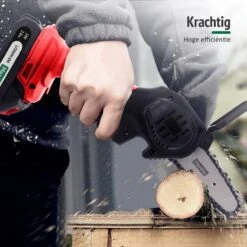 Mardin Mini Kettingzaag - Snoeizaag - Kettingzaag - Kettingzaag Electrisch Met 2 Accu - Inclusief Koffer - 1 Extra Accu - Rood -Tuingereedschap Winkel 1200x1200 20