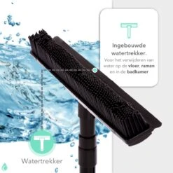 CLEANLY® Rubberen Bezem Met Vloerwisser - Kappersbezem - Zachte Bezem Binnen & Buiten - Vloertrekker Met Steel - 68-150 Cm 13 CLEANLY® Rubberen Bezem Met Vloerwisser - Kappersbezem - Zachte Bezem Binnen & Buiten - Vloertrekker Met Steel - 68-150 Cm -Tuingereedschap Winkel 1200x1200 215
