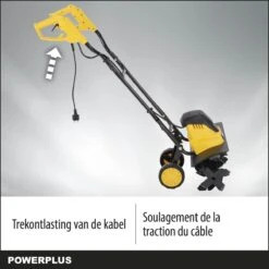 Powerplus POWXG72010 Tuinfrees - 1500W - Werkbreedte 450mm - Werkdiepte Max. 220mm - Incl. 6 Messen En Wielen -Tuingereedschap Winkel 1200x1200 233