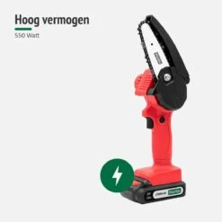Mardin Mini Kettingzaag - Snoeizaag - Kettingzaag - Kettingzaag Electrisch Met 2 Accu - Inclusief Koffer - 1 Extra Accu - Rood -Tuingereedschap Winkel 1200x1200 24