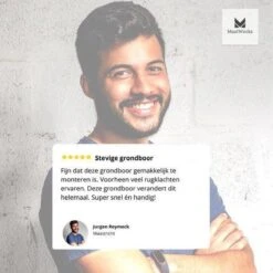 MaatWorkz - Grondboor - 25 CM - Boormachine - Bollenplanter - Moestuin - Palenboor - Boor - Tuin -Tuingereedschap Winkel 1200x1200 302