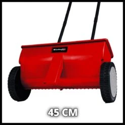Einhell Strooiwagen GC-SR 12 (12 L - 45 Cm Strooibreedte - Dubbele Duwstang - Kliksluiting Aan Beide Zijden - Verstelhendel - Corrosiebestendige Rol - Behuizing Van Breukvast Kunststof) -Tuingereedschap Winkel 1200x1200 377
