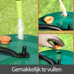 Gardebruk Tuinwals 60cm - 50L Vulvolume Staaltrommel - Groen -Tuingereedschap Winkel 1200x1200 395