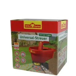 WOLF-Garten Universele Handstrooier WE-B - Strooibreedte Instelbaar 0.5 M-2.5m - Batterij Aandrijving - Inhoud 3 Liter -Tuingereedschap Winkel 1200x1200 452