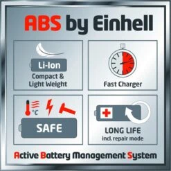 Einhell Accu Kettingzaag GE-LC 18 Li Kit (1x3,0Ah) Power X-Change (Li-Ion - 18 V - 25 Cm Zwaardlengte - 23 Cm Snijlengte - Terugslagbescherming - Kettingvangbout - Incl. 3,0 Ah Accu En Lader) -Tuingereedschap Winkel 1200x1200 46