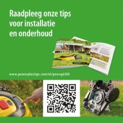 Powerplus POWXG6305 Robotmaaier - 18V - Voor Gazons Tot Ca. 500m² - Maaibreedte 180mm - Incl. Laadstation En Accessoires -Tuingereedschap Winkel 1200x1200 470
