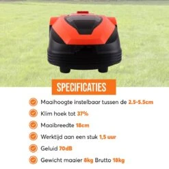 Zoef Robot Robotmaaier Betsie Met APP <1400 M2 -Tuingereedschap Winkel 1200x1200 522