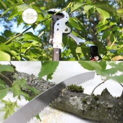 Iceberk Snoeischaar + Snoeizaag (1,45 - 3,70 M) - Telescopische Snoeischaar Voor Het Snoeien Van Bomen En Dichte Struiken Zonder Ladder -Tuingereedschap Winkel 1200x1200 560