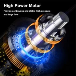 Merkloos Elektrische Accu-Hogedrukreiniger - 1.2mpa - Multifunctioneel Mondstuk - Draagbaar Oplaadbaar Snoerloos - Reinigingsspuitpistool - Met Rijke Accessoires - Voor Auto, Tuin, Terras, Raam - Zwart -Tuingereedschap Winkel 1200x1200 686