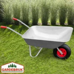 Gardebruk Kruiwagen 80 Liter – Belastbaarheid 100 Kg - Zilver -Tuingereedschap Winkel 1200x1200 714