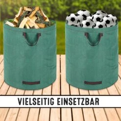 Gardebruk Tuinafvalzak - 2 Stuks 280L – 77x67cm/Opvouwbaar - Groen -Tuingereedschap Winkel 1200x1200 742