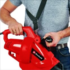 Einhell Elektrische Bladblazer GC-EL 3024 E (blazen, Zuigen & Versnipperen, Zuigbuis Ø75 Mm, Zuigkracht 650 M³/h, Hakselfunctie 10:1, Blaassnelheid 240 Km/h, Opvangzak 40 L) -Tuingereedschap Winkel 1200x1200 749