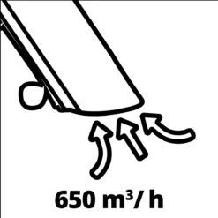 Einhell Elektrische Bladblazer GC-EL 3024 E (blazen, Zuigen & Versnipperen, Zuigbuis Ø75 Mm, Zuigkracht 650 M³/h, Hakselfunctie 10:1, Blaassnelheid 240 Km/h, Opvangzak 40 L) -Tuingereedschap Winkel 1200x1200 750