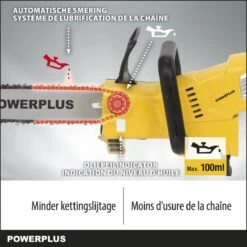 Powerplus POWXG1032 Elektrische Kettingzaag - 900W - Zwaardlengte 300mm - Automatische Kettingsmering - Incl. 1x Ketting En 1x Zwaard -Tuingereedschap Winkel 1200x1200 78