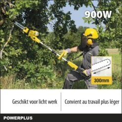Powerplus POWXG1032 Elektrische Kettingzaag - 900W - Zwaardlengte 300mm - Automatische Kettingsmering - Incl. 1x Ketting En 1x Zwaard -Tuingereedschap Winkel 1200x1200 79