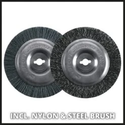 Einhell Accu Voegenreiniger GE-CC 18 Li-Solo Power X-Change (Li-Ion - 18 V - 1200 T/min - Borsteldiameter 10 Cm - Incl. Staal- En Nylonborstel - Zonder Accu En Lader) -Tuingereedschap Winkel 1200x1200 834